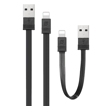 کابل تبدیل USB به MicroUSB ریمکس مدل RC-062i به طول 1 متر به همراه کابل 16 سانتی متری